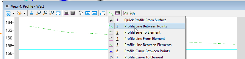 Use Profile Line Between Points