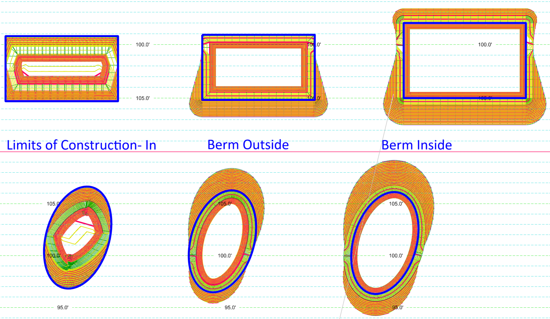 Three Pond Templates