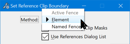 Set Clip Boundary options